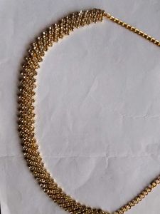 Sparkling Gold-Tone Necklace