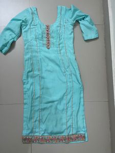 Elegant Blue Kurta Set