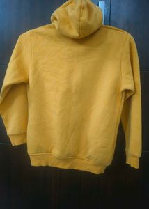 Yellow Hoodie sweatshirt size- 34