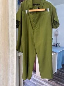 Green Two-Piece Outfit