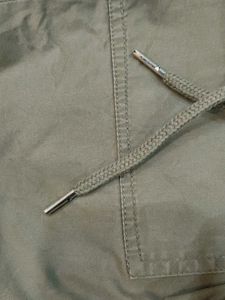 Olive Green Casual Pants