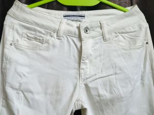 White DENIM JEANS for Women