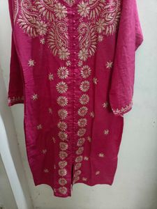 Elegant Embroidered Kurta