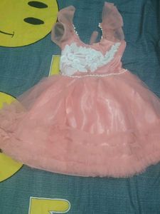 Pink Tulle Party Dress