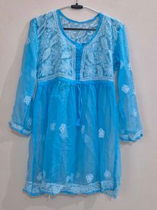 Chikankari Embroidered Tunic