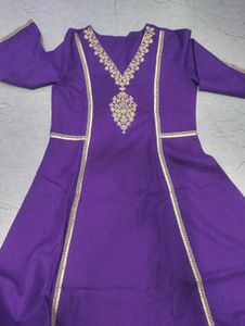Elegant Purple Kurta
