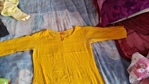 Cotton Katha Work Kurti