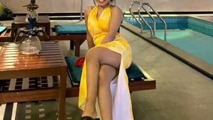 Yellow Halter Maxi Dress