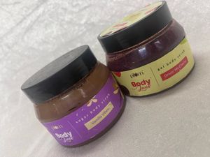 Plum body Scrub Duo