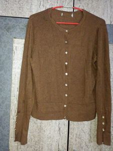 Brown Stylish Cardigan