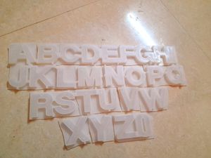 No.Letter &amp; Alphabet Mold For Resin Art