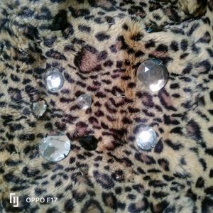 Animal Print Furr Bag