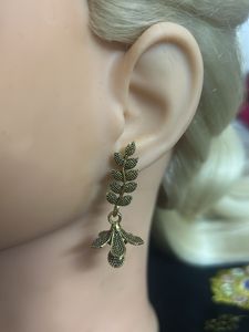 Leaf Drop Earrings