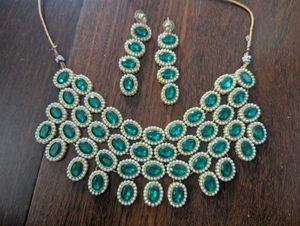 Green jewellery Set