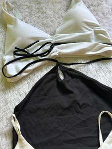 Black And White Stylish Top