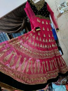 Anar Kali Dress Full Gear Daimond Work 🔥
