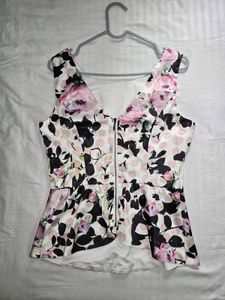 Floral Sleeveless Top bust 34/36