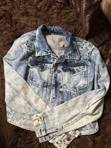 Studded Denim Jacket