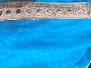 Saree Greenish Blue