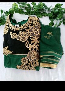 Gown With Dupatta