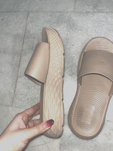 Comfy Beige Slides