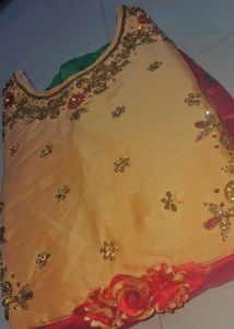 Girls Ethnic Red dress