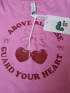 NEWME PINK CROP TOP