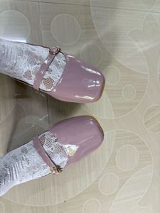 Pink Patent Mary Janes