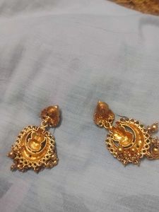 Ethnic Gold Earrings