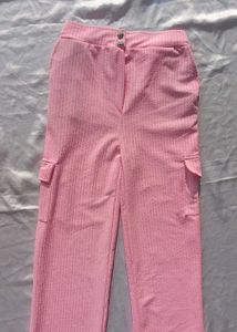 Pink Cargo Pants