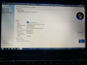 Brand HP Laptop Window 7 In Good Working Condition