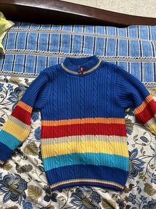 Blue Sweater For Boys Aged 4-8