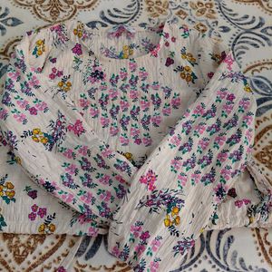 Floral Print Top