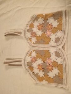 Crochet Floral Tank Top