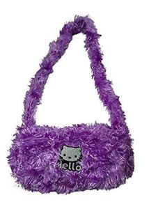 Hello Kitty Purple Fuzzy Bag