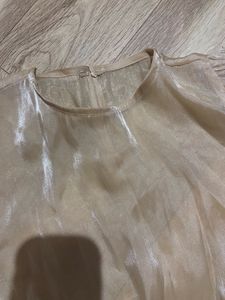 Sheer Golden Tops