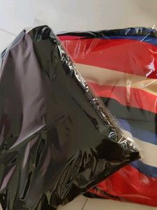 Striped &amp; Black Pants Set