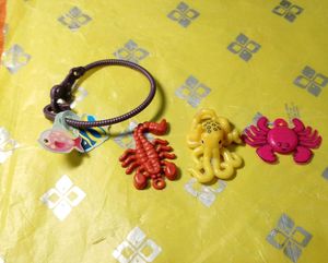 Set Of-8 Aquarium Toys...(From Kinder Joy)