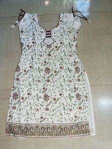 Floral Print Salwar Kameez