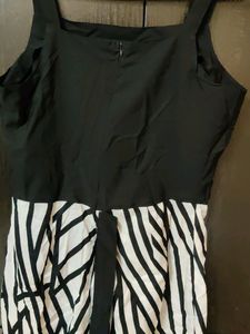 Black And White Romper