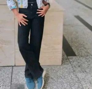 Black Wide Leg Jeans