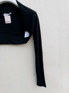 Plain Half Jacket Top.
