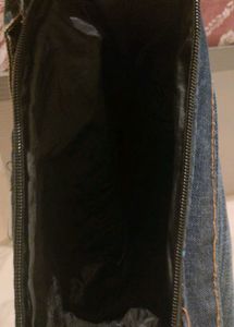 Vintage Patchwork Denim Shoulder Bag