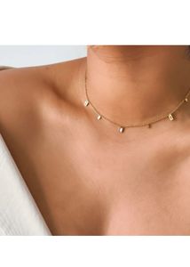 Catherine Gold Tone Dainty Necklace