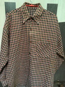 Vintage Plaid Flannel Shirt