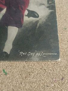 Antique &#34;Red Boy&#34; Print by Lawrence