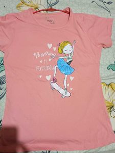 Cute Girls' Graphic Tee