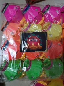 Diwali Kandil Plastic Reusable