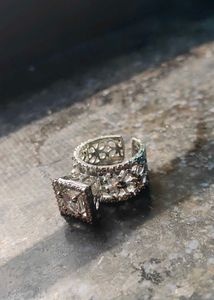 Premium Silver Adjustable Ring