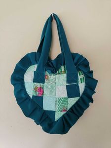 Quilted Heart Tote Bag